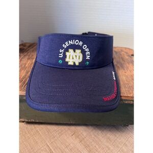 Under Armour Golf Visor Notre Dame US Senior Open Warren Course 40th USGA